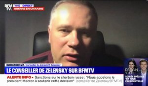 Bombardement de la gare de Kramatorsk: "C'est un acte terroriste, horrible et inhumain", réagit Igor Zhokva, conseiller du président Zelensky