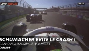 Mick Schumacher évite le crash de justesse ! - Grand Prix d'Australie - F1