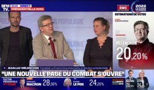 Jean-Luc Mélenchon: "Il ne faut pas donner une seule voix à Madame Le Pen"