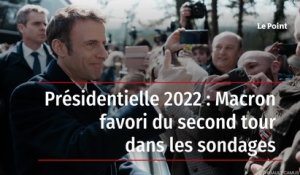 Présidentielle 2022 : Macron favori du second tour dans les sondages