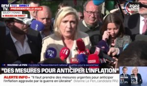 "Sa politique a fait énormément de mal": Le Pen réagit au déplacement de Macron dans le Nord