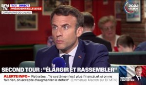 Emmanuel Macron sur Marine Le Pen: "On peut combattre leurs idées, mais c'est quelqu'un que je respecte"