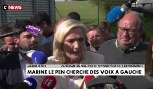 Marine Le Pen à la conquête des voix à gauche