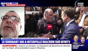 L'aide-soignant qui a interpellé Emmanuel Macron à Mulhouse, revient sur leur échange