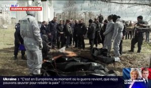 Guerre en Ukraine: des gendarmes français enquêtent à Boutcha