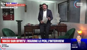 Marine Le Pen sera l’invitée de Bruce Toussaint à 18h30 sur BFMTV