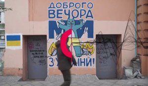 A Odessa, des graffeurs ukrainiens défient la Russie