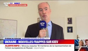 Étienne de Poncins, ambassadeur de France en Ukraine: "Il reste environ 200 Français dans toute l’Ukraine"
