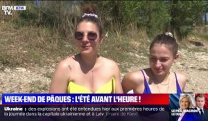 Week-end de Pâques: les Français profitent du soleil