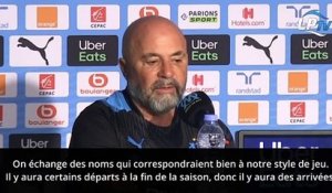 Sampaoli : "On travaille déjà sur le mercato avec Longoria et De Friio"