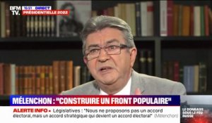 Jean-Luc Mélenchon: "Tous ceux qui veulent participer à la victoire du programme 'L'Avenir en commun' sont les bienvenus"