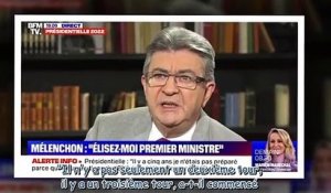 Jean-Luc Mélenchon futur Premier ministre - Son appel équivoque aux Français et au prochain présiden