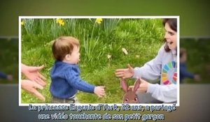 Trop mignon ! La princesse Eugenie publie une vidéo des premiers pas de son petit August pour Pâques