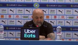 La réaction de Jorge Sampaoli après la victoire de l'OM face à Nantes 3-2