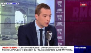 Propos de Volodymyr Zelensky sur Marine Le Pen: Jordan Bardella "invite le président ukrainien à ne pas se laisser avoir par la désinformation"