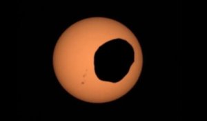 Le rover Persévérance de la NASA voit une éclipse solaire sur Mars