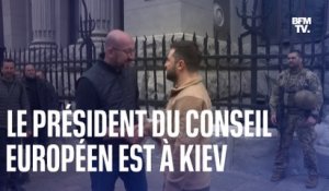 Charles Michel assure à Volodymyr Zelensky que "l'Union européenne fera tout pour que l'Ukraine gagne la guerre"