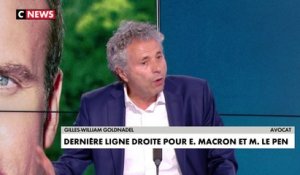Gilles-William Goldnadel : «Marine Le Pen a été oppressée par l’enjeu, même si elle s’en sort mieux qu’en 2017»