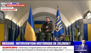 Volodymyr Zelensky annonce la "déportation" de 500.000 Ukrainiens vers les territoires séparatistes et la Russie