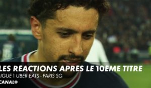 Les réactions des parisiens après le 10ème titre du PSG - Ligue 1 Uber Eats