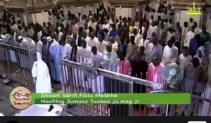 Grande Mosquée de Touba: L'imam Serigne Fallou Mbacké craque en pleine prière