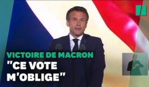Discours de victoire d'Emmanuel Macron: retrouvez l'intégralité de son allocution