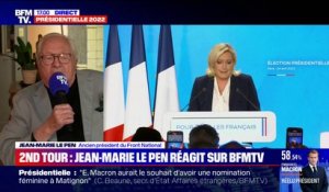 Jean-Marie Le Pen: "S'il y avait un mode de scrutin proportionnel, l'importance du RN serait affichée clairement"