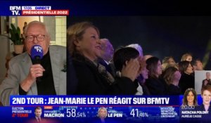 Pour Jean-Marie Le Pen, la réélection d'Emmanuel Macron va "accélérer la décadence" de la France