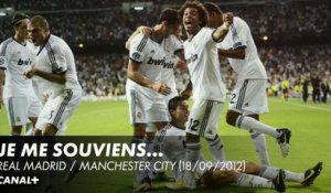 Je me souviens : Real Madrid / Manchester City (18/09/2012)