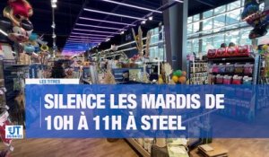 A la Une : La manif du 1er mai s'organise / Saint-Etienne, 5e ville des fast food / Silence au centre commercial Steel