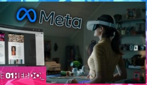 01Hebdo #353 : Meta imagine le futur PC dans un casque VR
