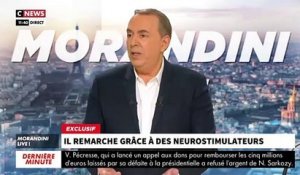 EXCLUSIF - Paraplégique, il remarche ! Adrien Bocquet, premier français triplement implanté de neuro-stimulateurs, témoigne en direct dans "Morandini Live" - VIDEO