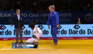 Gahié sacrée championne d'Europe des -70 kg - Judo (F) - Championnats d'Europe