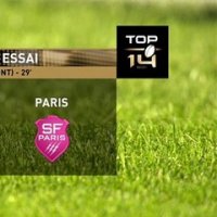 TOP 14 - Essai de Jacobus VAN TONDER 2 (ASM) - ASM Clermont - Stade Français Paris - Saison 2021/2022