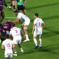 TOP 14 - Essai de Aymeric LUC (RCT) - Union Bordeaux-Bègles - RC Toulon - Saison 2021/2022