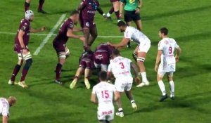 TOP 14 - Essai de Aymeric LUC (RCT) - Union Bordeaux-Bègles - RC Toulon - Saison 2021/2022