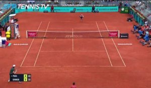 ATP : Madrid - Sinner passe avec difficulté