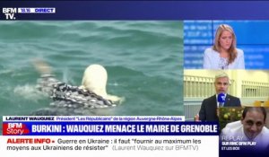 Laurent Wauquiez sur le burkini: "Aujourd'hui, la loi n'est pas suffisamment claire"