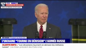 Joe Biden: "Nous avons déjà livré 5200 Javelin à l'Ukraine"