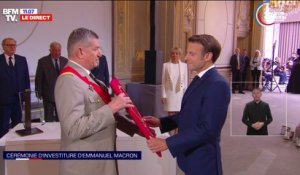 Cérémonie d'investiture: Emmanuel Macron reconnu grand maître de l'Ordre national de la Légion d'Honneur
