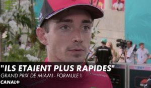 Charles Leclerc analyse sa course - Grand Prix de Miami - F1