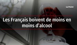 Les Français boivent de moins en moins d’alcool