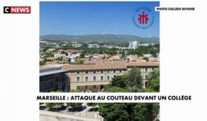 Attaque au couteau devant un collège à Marseille