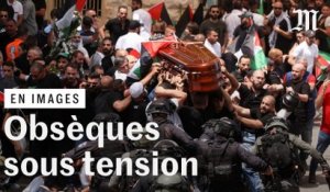 Les obsèques de Shireen Abu Akleh émaillées par des violences de la police israélienne