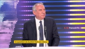 Burkini à Grenoble : "Un signal d'encouragement à une volonté religieuse militante", pour François Bayrou
