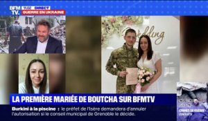 "Nous avons fait connaissance pendant la guerre": cette Ukrainienne qui s'est mariée à Boutcha raconte les circonstances de son mariage