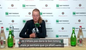 Roland-Garros - Mladenovic : "Je n'étais pas dans le bon timing"