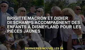 Brigitte Macron et Didier Deschamps accompagnent les enfants à Disneyland porno