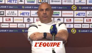 Antonetti fait un point sur l'effectif - Foot - L1 - Metz