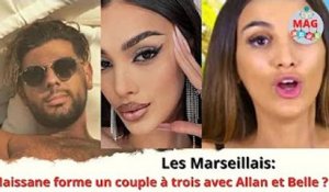 Les Marseillais: Maissane forme un couple à trois avec Allan et Belle